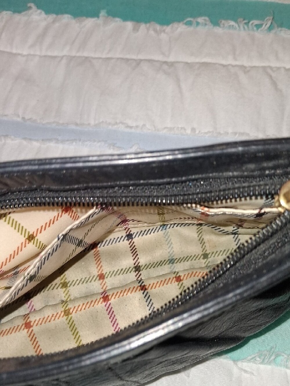 Black Coach Wristlet **Firm Price ** - Picture 7 of 10